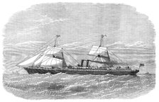 The new screw-steamer Japan, for the Suez Canal trade to India and China, 1872. Creator: Unknown.