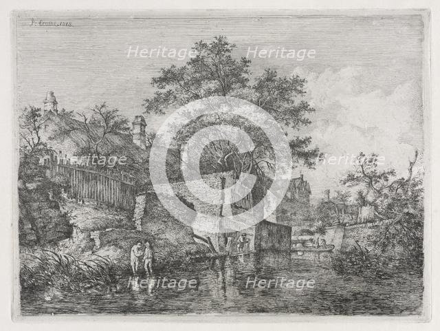 Front of the New Mills, 1813. Creator: John Crome (British, 1768-1821).