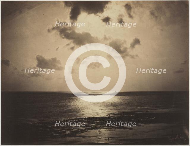 An Effect of the Sun, Normandy, c. 1856. Creator: Gustave Le Gray (French, 1820-1884).