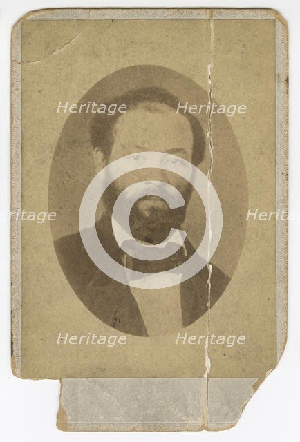 Cabinet card of John H. Scott, late 19th century. Creator: Unknown.