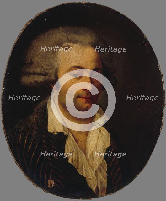 Portrait of a man from the revolutionary period, between 1789 and 1799. Creator: Unknown.
