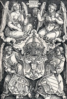 'Coat of Arms of the City of Nuremberg', 1521 (1906).  Artist: Albrecht Durer.