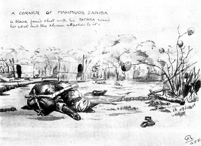 The Soudan Advance: a corner of Mahmud's Zareba, 1898. Creator: Unknown.