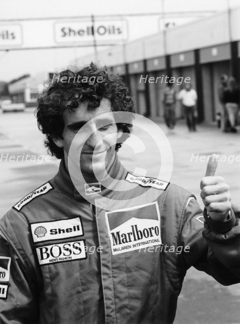 Alain Prost, c1984-c1989. Artist: Unknown