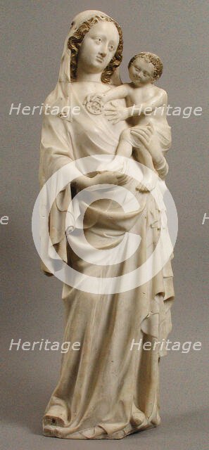 Virgin and Child, French, 14th century. Creator: Unknown.