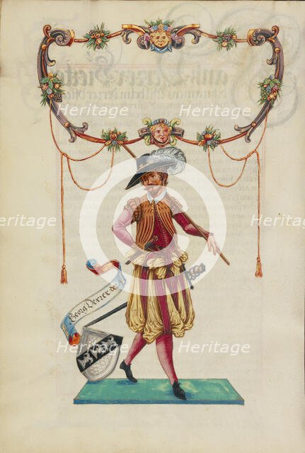 The Sixteenth Generation, Georg Derrer, about 1626-1711. Creator: Unknown.