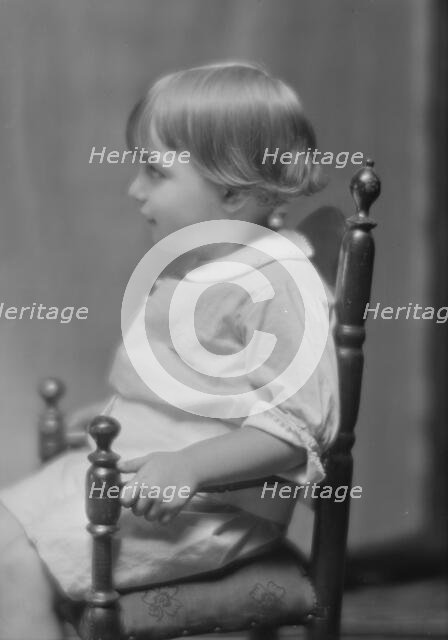 Lily baby, portrait photograph, 1914 Sept. 2. Creator: Arnold Genthe.