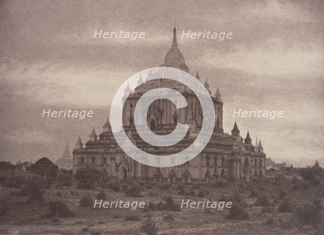 Pugahm Myo: Thapinyu Pagoda, August 20-24, 1855. Creator: Captain Linnaeus Tripe.