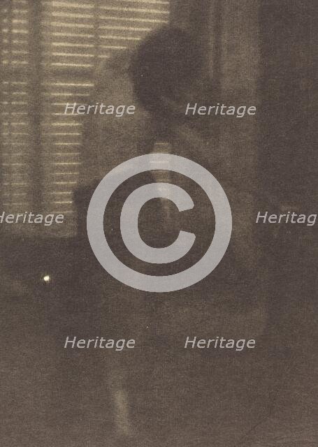 Model in New York Studio, c.1915. Creator: Clarence H White.