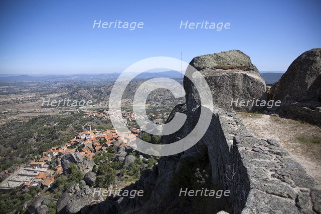 The view from Monsanto Castle, Monsanto, Portugal, 2009. Artist: Samuel Magal
