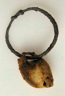 Ring with Shell, Coptic, 4th-7th century. Creator: Unknown.