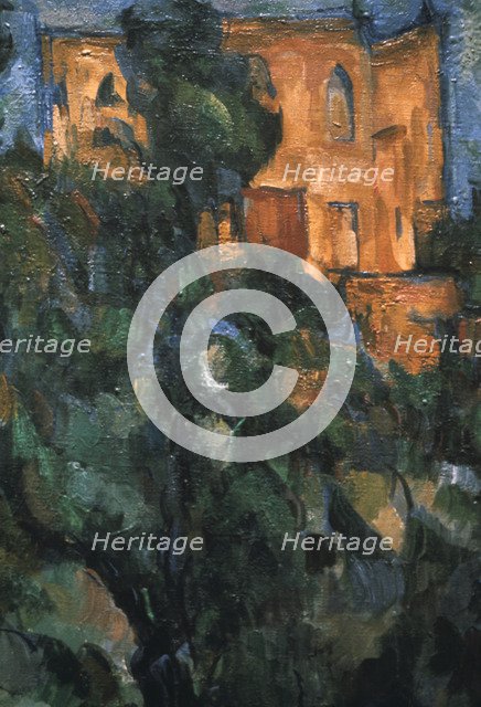 'Le Chateau Noir', (detail), 1904-1906. Artist: Paul Cezanne