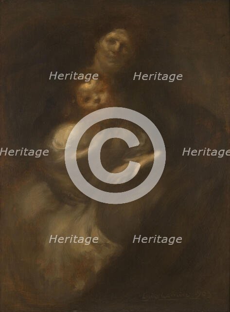 Maternité, 1903. Creator: Eugene Carriere.