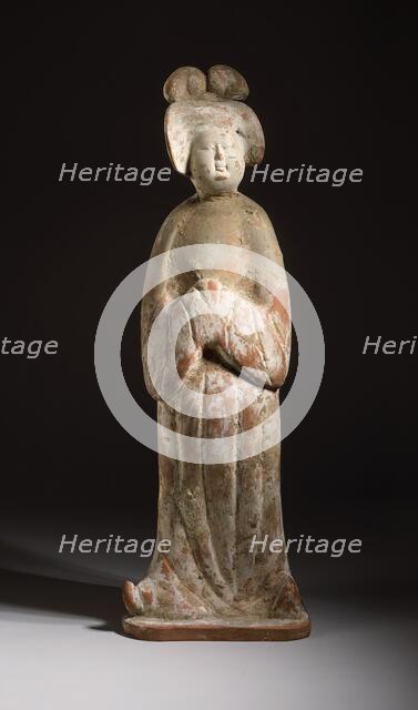 Funerary Sculpture of a Noble Lady, between c.700 and c.800. Creator: Unknown.