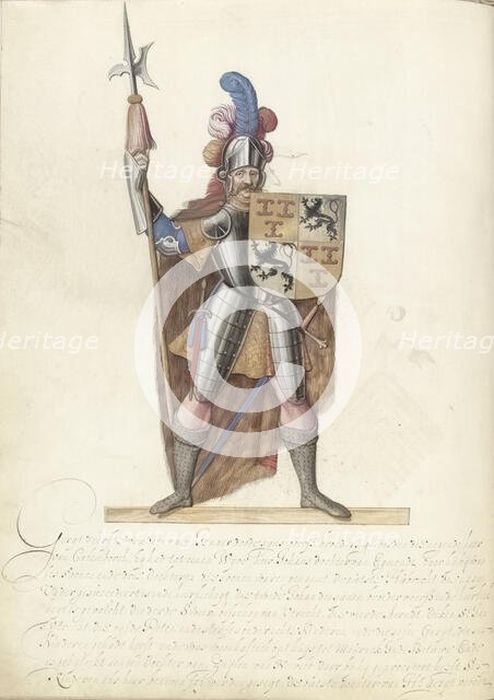 Gerrit I, Lord of Culemborg, c.1600-c.1625. Creator: Nicolaes de Kemp.