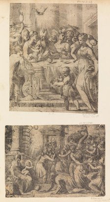 The Adoration of the Magi, ca. 1542-46 (?). Creator: Andrea Schiavone.