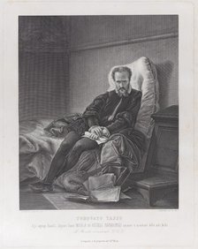 Torquato Tasso at the Ospedale Sant'Anna, 1864-1900. Creator: Luigi Boscolo.
