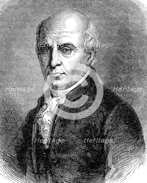 Michel Adanson (1727-1806), French botanist and naturalist, c1880. Creator: Unknown.