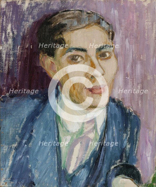 Portrait of Valle Rosenberg, 1911. Creator: William Lonnberg.