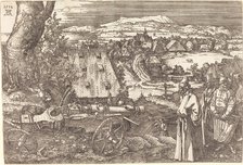 Landscape with a Cannon, 1518. Artist: Dürer, Albrecht (1471-1528)