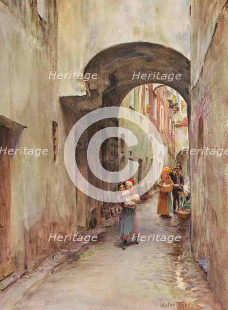 'A Lane in Noli', c1910, (1912). Artist: Walter Frederick Roofe Tyndale.