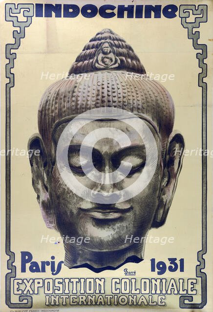 The 1931 Paris Colonial Exhibition (Exposition coloniale internationale), 1930-1931. Creator: Derré, Émile (1867-1938).