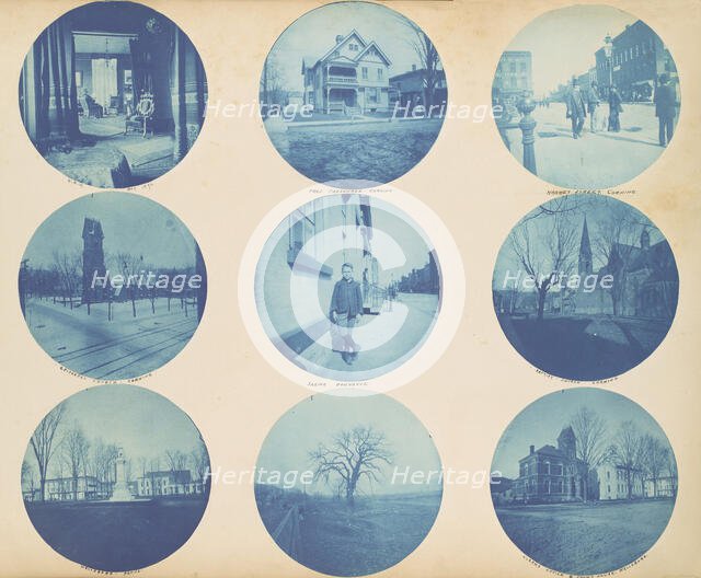 Amateur Snapshot Album, 1890-92. Creator: Unknown.