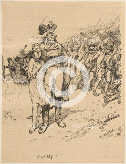 Valmy, 1899?. Creator: Adolphe Willette (French, 1857-1926); Imprimerie Champenois.