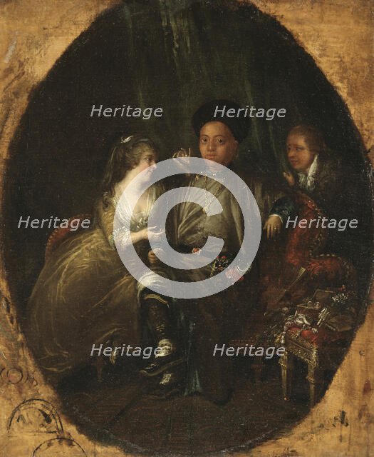 Portrait of the Chinese Afock, c1876. Creator: Elias Martin.