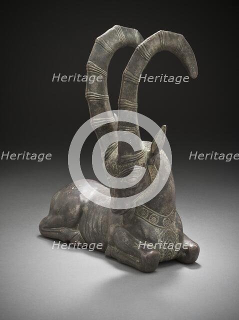 Long-Horned Ibex, Modern. Creator: Unknown.