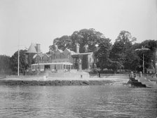 Cowes Castle, Isle of Wight, c1930. Creator: Kirk & Sons of Cowes.