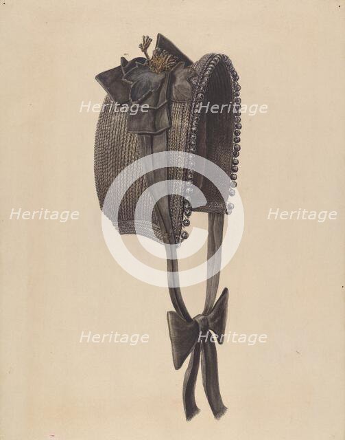 Bonnet, c. 1938. Creator: Francis Law Durand.