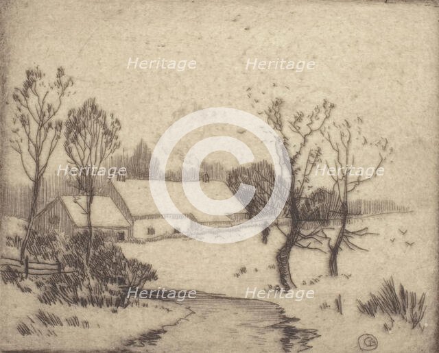 Winter, 1916. Creator: L Clarence Ball.