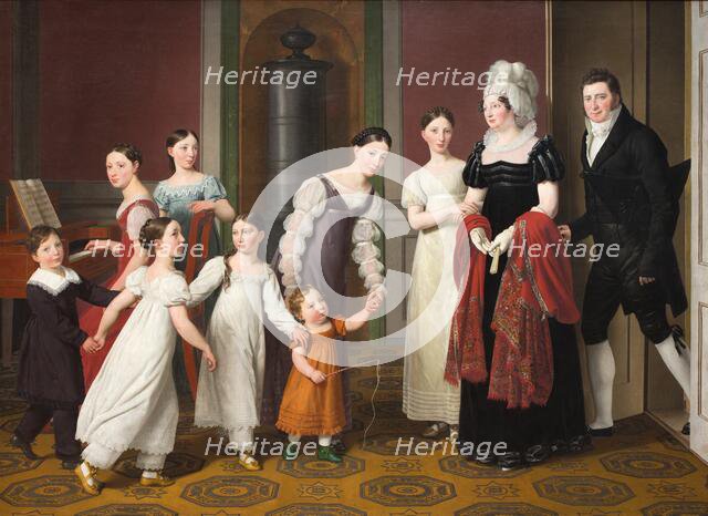The Nathanson Family, 1818. Creator: CW Eckersberg.