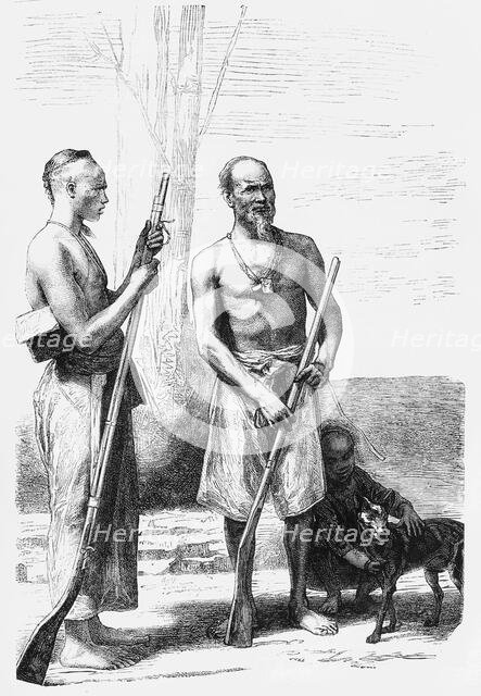 'Chinese Mountaineers', c1891. Creator: James Grant.