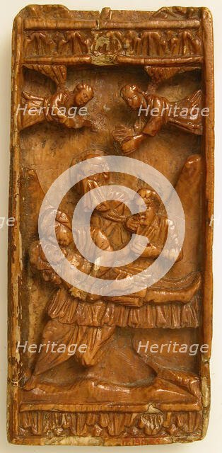 Icon of the Lamentation, Byzantine, 12th-13th century. Creator: Unknown.