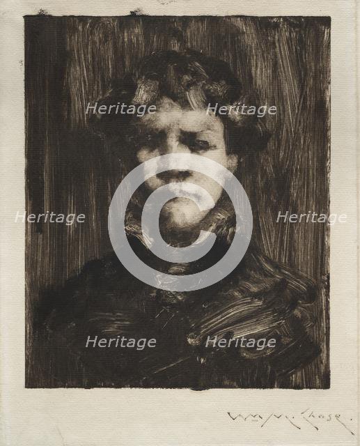 Head of a Boy. Creator: William Merritt Chase (American, 1849-1916).