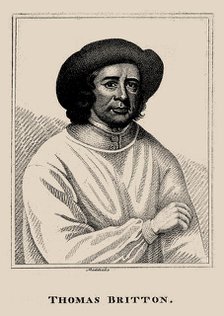 Portrait of Thomas Britton (1644-1714), 1703. Creator: Maddocks, William (active c. 1777-1806).