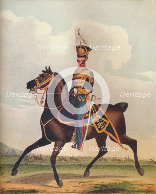 Officer of the Royal Artillery (Horse Brigade), c1833. (1914). Artist: Unknown
