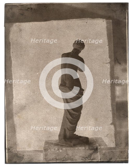 Untitled [Still life with a statuette of the Venus de Milo], 1852-53. Creator: John Beasley Greene.