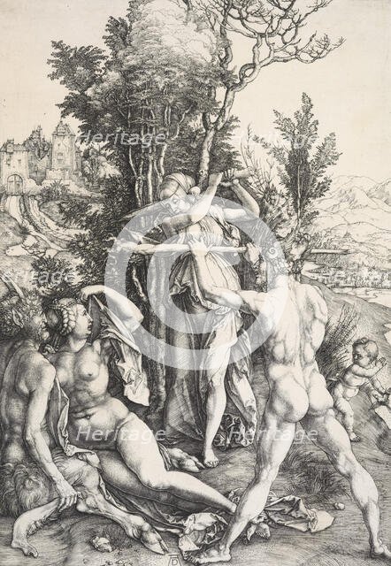 Hercules, c.1498. Creator: Albrecht Durer.