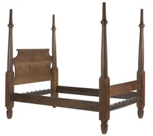 Bed frame designed by Henry Boyd, ca. 1840. Creator: Boyd Manufacturing Company.