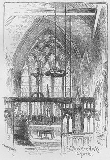 'St. Etheldreda's Church', 1890. Artist: Hume Nisbet.