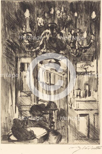 Unter dem Kronleuchter (Under the Chandelier), 1916. Creator: Lovis Corinth.