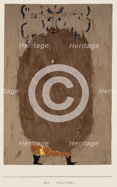 Wüsten-Räuber (Desert Robber), 1938. Creator: Klee, Paul (1879-1940).