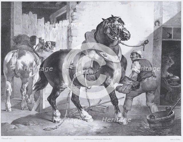 The French Blacksmith, 1822. Creator: Theodore Gericault.