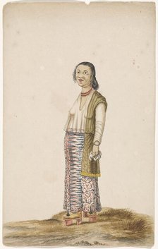 Mestizo woman, c.1675-c.1725. Creator: Anon.