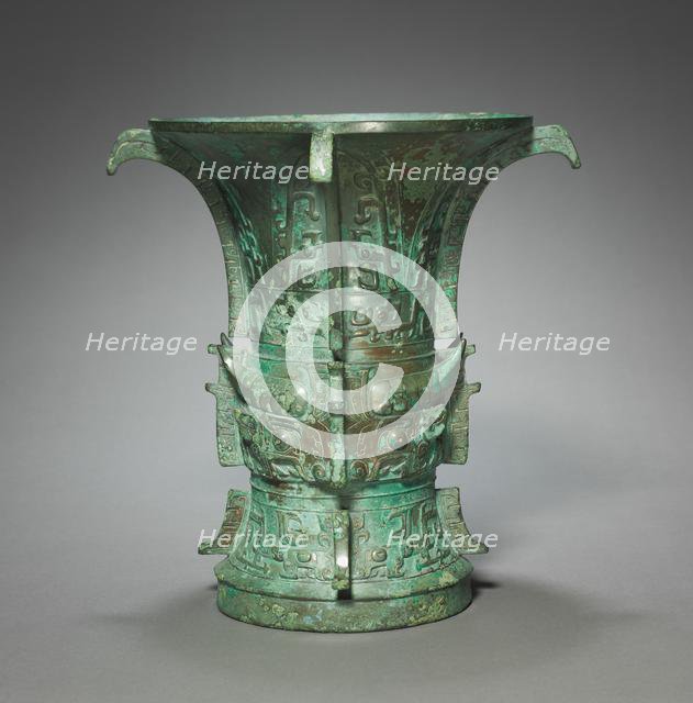 Wine Vessel (Zun), c. 1000 BC. Creator: Unknown.