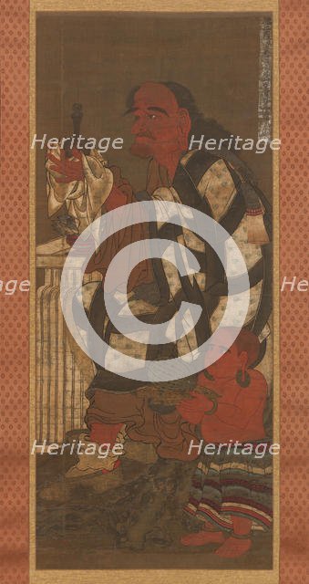 Satsubari, the Second of the Sixteen Arhats, late 14th century. Creator: Unknown.