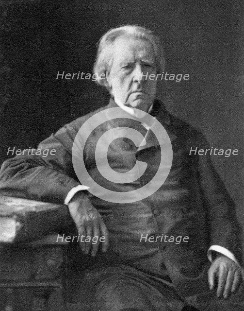 Baron Isidore Justin Severin Taylor, royal commissioner of the Theatre-Francais, 1865. Artist: Unknown